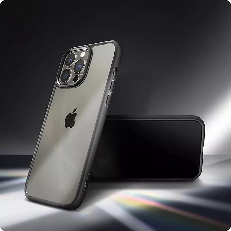 Spigen Ultra Hybrid – „iPhone 13 Pro“ dėklas (juodas)