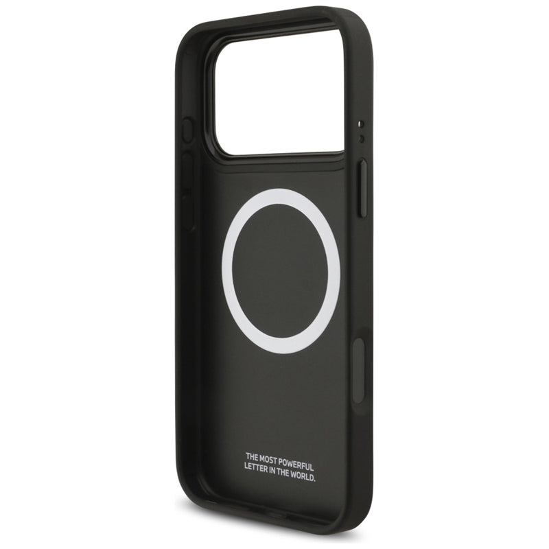 BMW M Kevlar Matinis MagSafe dėklas - iPhone 17 Pro Max (Juodas)