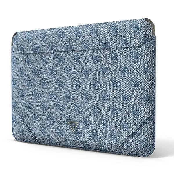 Guess 4G Uptown Triangle Logo Rankovė - Nešiojamojo Kompiuterio Dėklas 13" / 14" (Mėlyna)