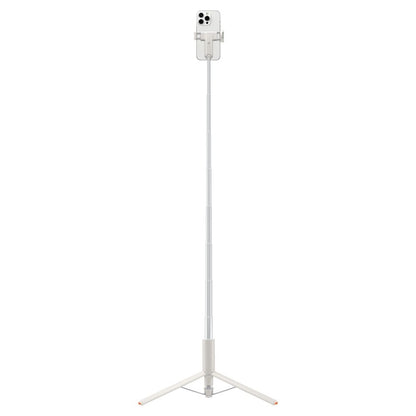 Spigen S541W "Bluetooth" asmenukių lazdelė su trikoju – išmaniojo telefono trikojis / asmenukių lazdelės laikiklis (smėlio spalvos)