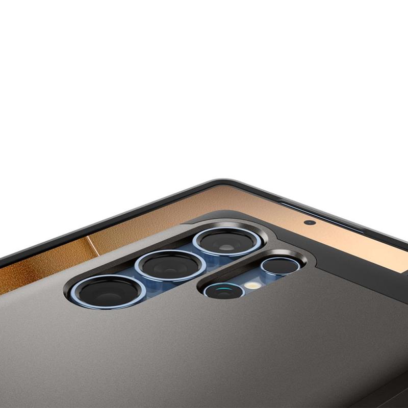Spigen Tough Armor MagSafe – „Samsung Galaxy S25 Ultra“ dėklas (spalva „Gunmetal“)