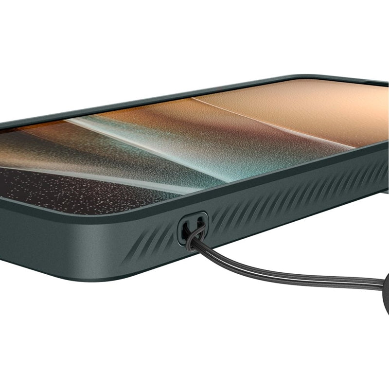 Spigen Optik Armor – dėklas, skirtas Samsung Galaxy S26 Ultra (Abyss Green)