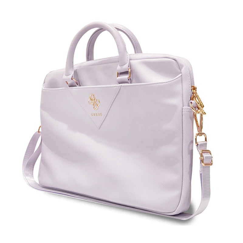 "Guess Triangle 4G" kompiuterio krepšys - krepšys nešiojamajam kompiuteriui 15" / 16" (violetinis)