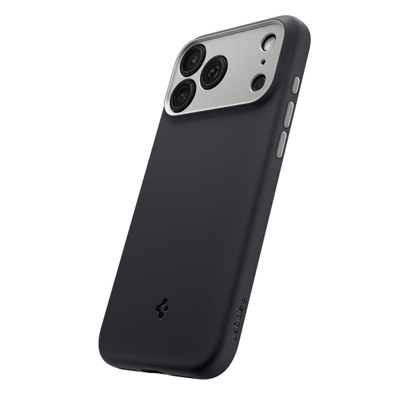 Spigen Nano Pop Mag MagSafe dėklas, skirtas iPhone 17 Pro (Juodas sezamas)