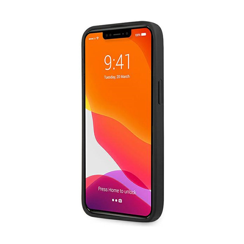 Mercedes Leather Urban Line – dėklas skirtas iPhone 15 Pro Max (juodas)