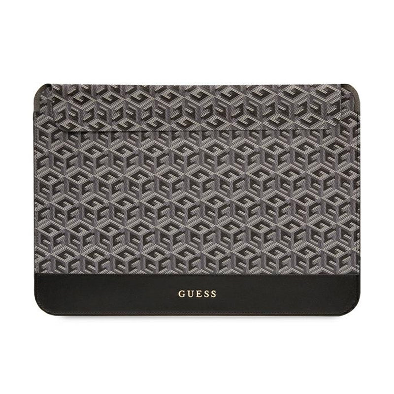 Guess GCube Stripes kompiuterio dėklas – 16 colių nešiojamojo kompiuterio dėklas (juodas)