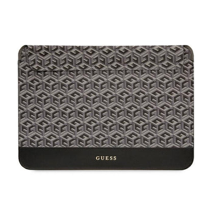 Guess GCube Stripes kompiuterio dėklas – 16 colių nešiojamojo kompiuterio dėklas (juodas)