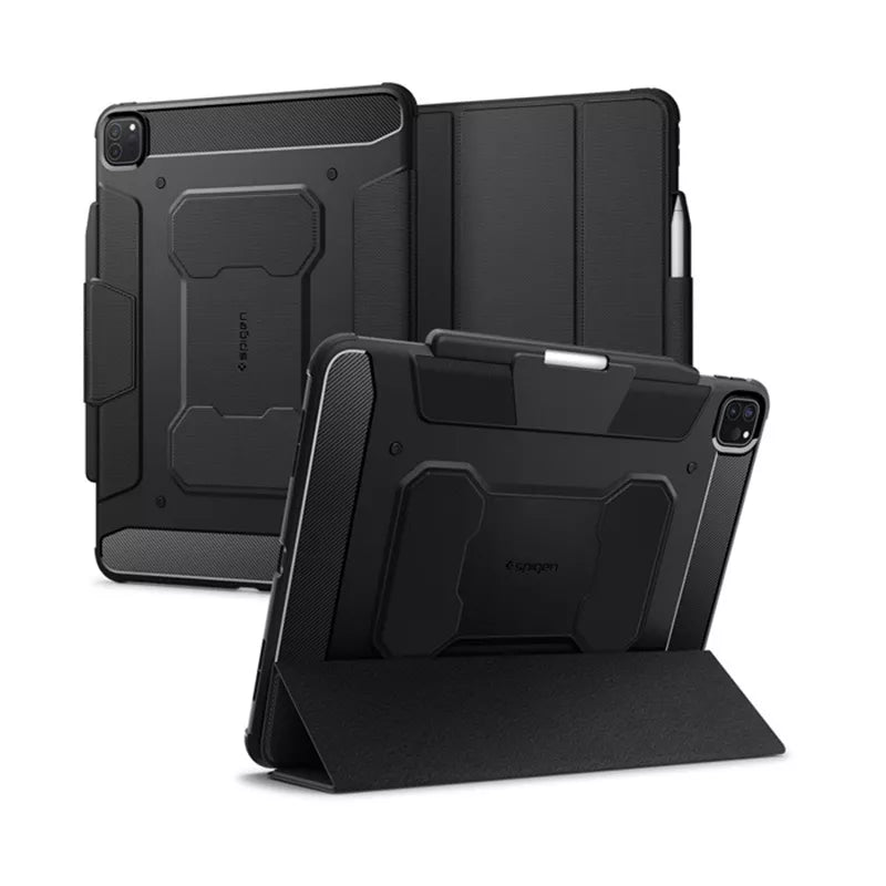 Spigen Rugged Armor Pro - dėklas, skirtas iPad Pro 13" (M4, 2024) (juodas)