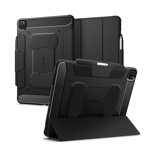 Spigen Rugged Armor Pro - Dėklas, skirtas iPad Pro 13" (M5, 2025 / M4, 2024), juodas