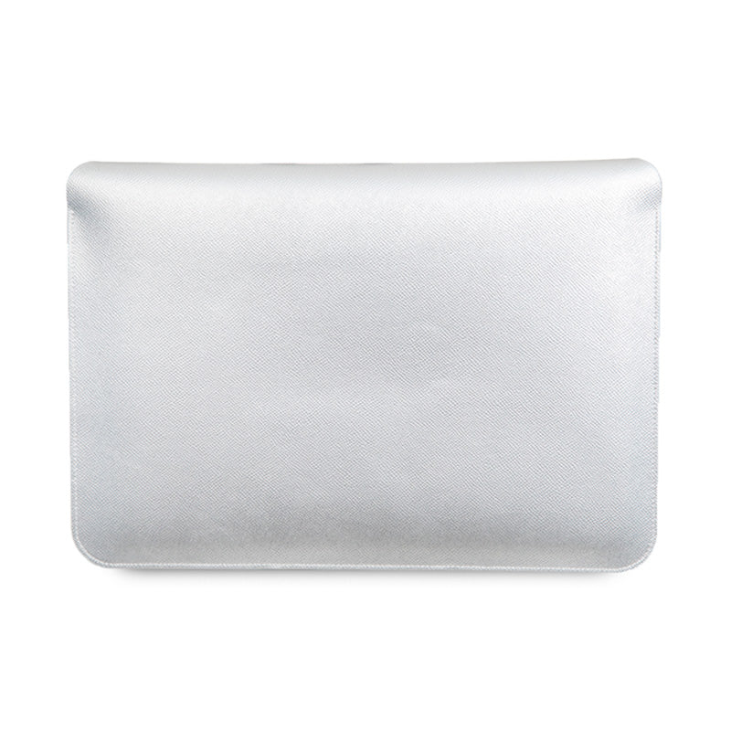 Hello Kitty PU Metal Logo Sleeve - nešiojamojo kompiuterio dėklas 13 colių / 14 colių (sidabrinis)