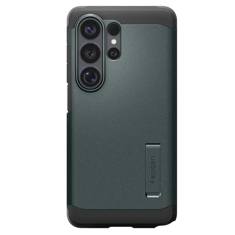 Spigen Tough Armor MagSafe – dėklas, skirtas Samsung Galaxy S26 Ultra (Abyss Green)