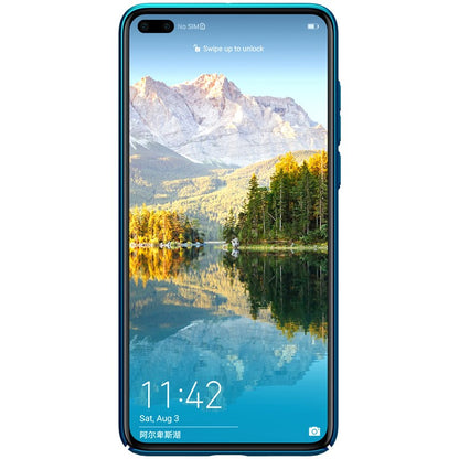 Nillkin Super Frosted Shield - dėklas Huawei P40 (Peacock Blue)