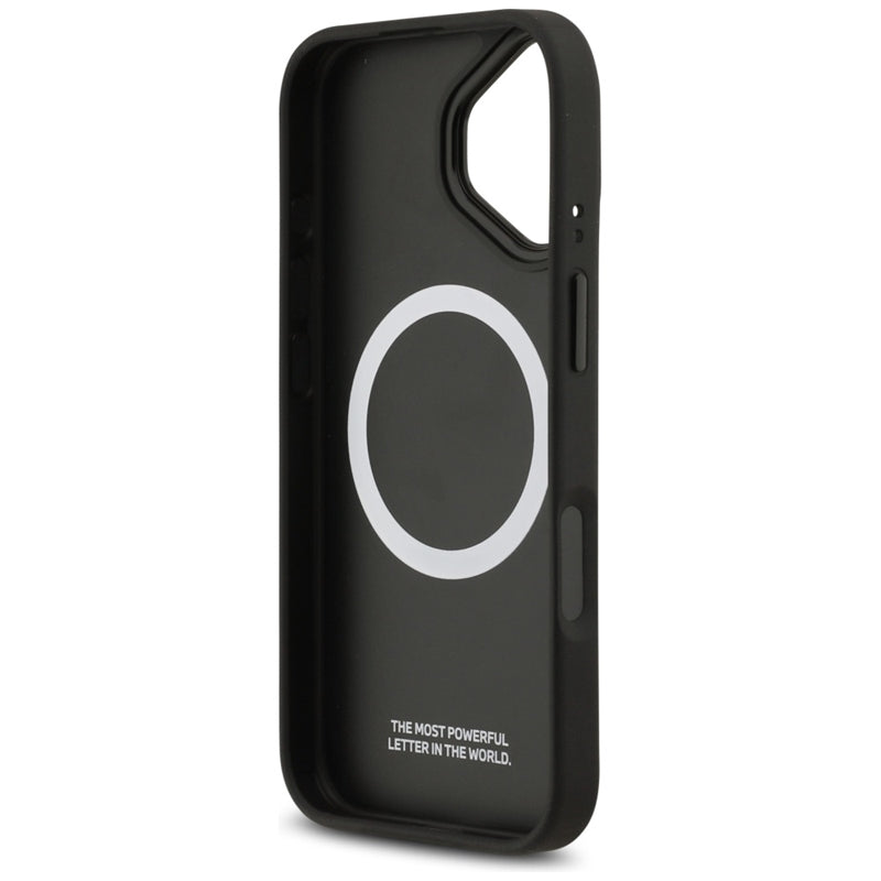 BMW M Perforated Stripe Logo MagSafe - iPhone 17 dėklas (Raudonas)