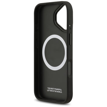 BMW M Perforated Stripe Logo MagSafe - iPhone 17 dėklas (Raudonas)
