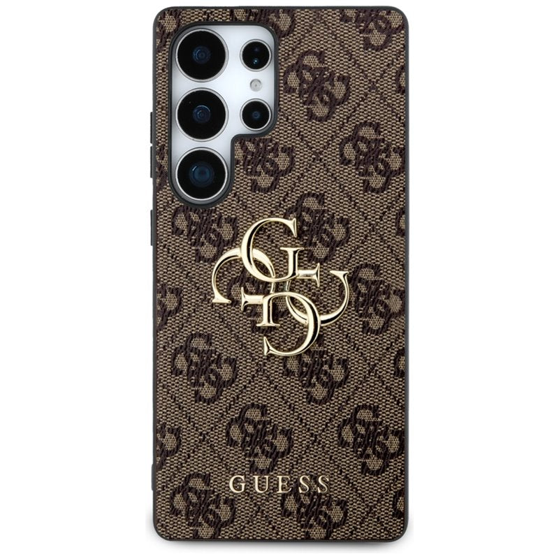 Guess Big 4G Logo Classic Logo - dėklas skirtas Samsung Galaxy S25 Ultra (rudas)