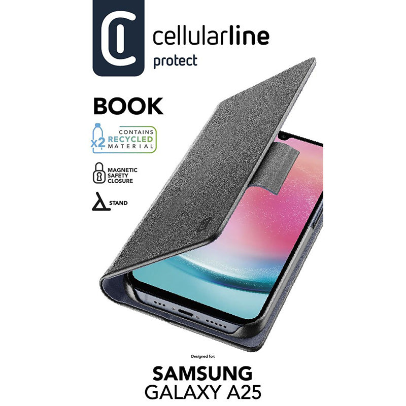 Cellularline dėklas - Dėklas Samsung Galaxy A25 5G (juodas)