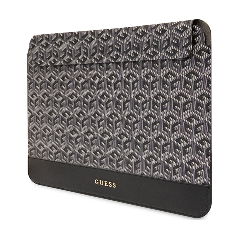 Guess GCube Stripes kompiuterio dėklas – 16 colių nešiojamojo kompiuterio dėklas (juodas)