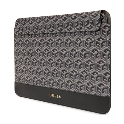 Guess GCube Stripes kompiuterio dėklas – 16 colių nešiojamojo kompiuterio dėklas (juodas)