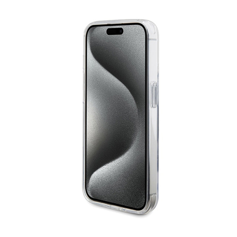 BMW žiedo stovas M kolekcija MagSafe – dėklas, skirtas iPhone 15 Pro (skaidrus)
