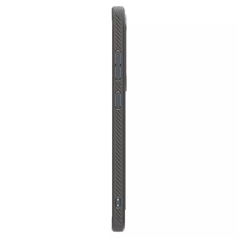 Spigen Rugged Armor Mag MagSafe – „Samsung Galaxy S25 Ultra“ dėklas („Marble Grey“)