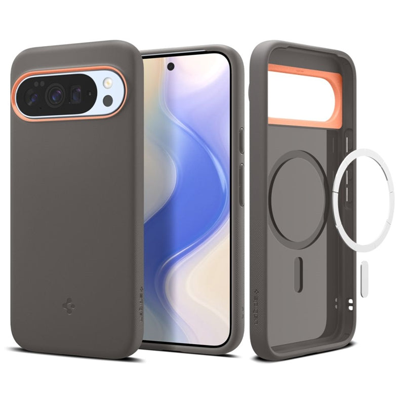 Spigen Nano Pop Mag MagSafe - dėklas Google Pixel 10 Pro XL (Papaya Gray)
