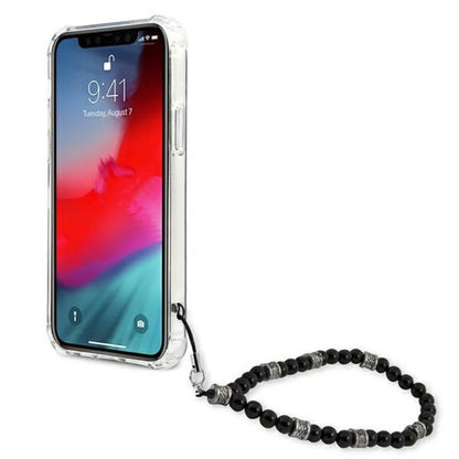 Guess Black Pearl Strap - iPhone 12 Pro Max dėklas (skaidrus)