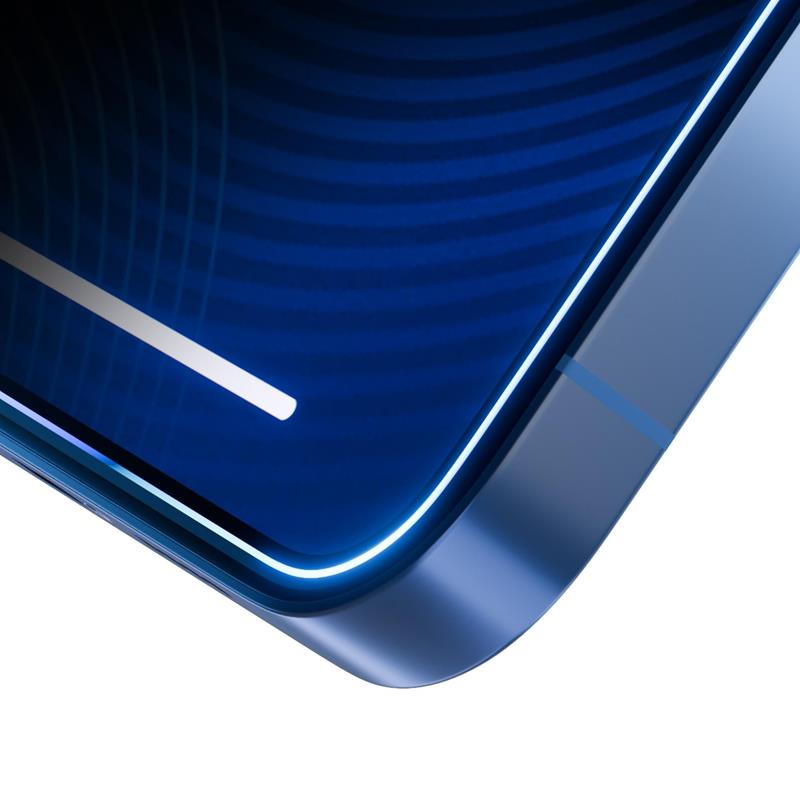 3mk HardGlass Matt Max Privacy – matinio grūdinto stiklo apsauga su privatumo filtru, skirta iPhone 16 / iPhone 15