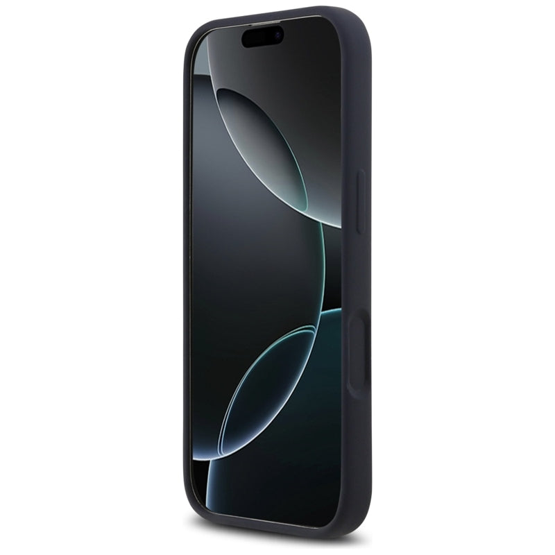 „Red Bull“ silikoninis „Oversize Vertical Logo MagSafe“ dėklas – iPhone 17 dėklas (tamsiai mėlynas)