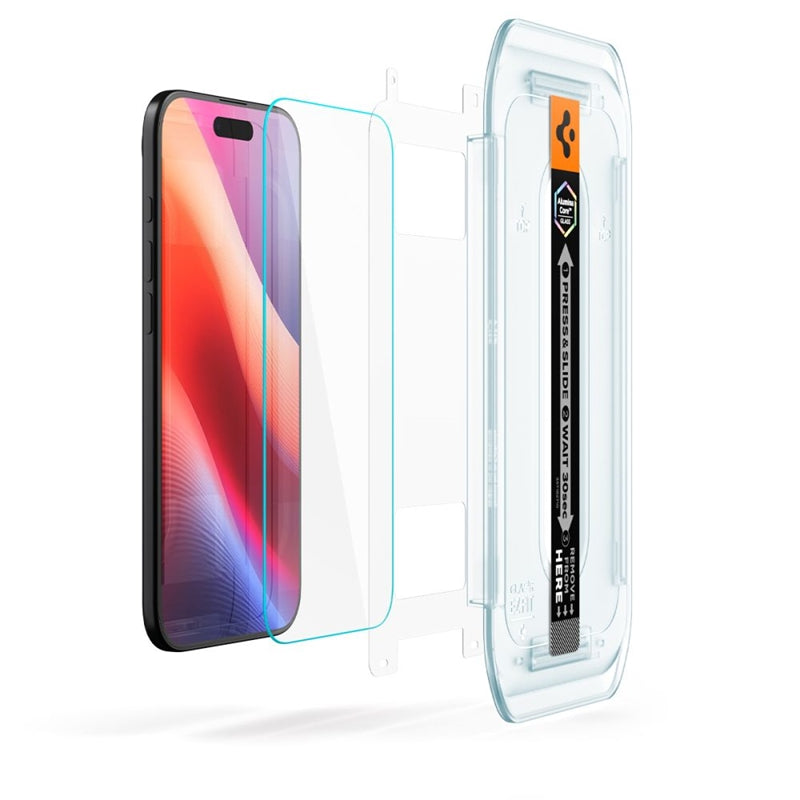 Spigen Glas.TR EZ Fit 2 vnt. pakuotė - Grūdintas stiklas iPhone Air