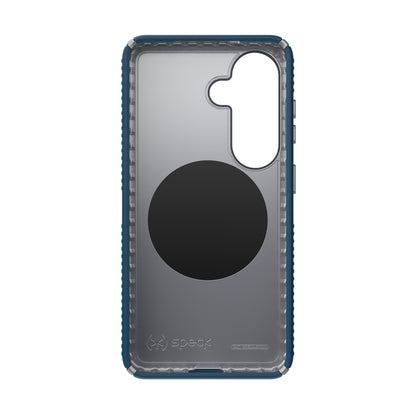 Speck Presidio2 Grip Magnet - Samsung Galaxy S26 MagSafe dėklas (Deep Sea/Silver Metallic/Spell Blue)