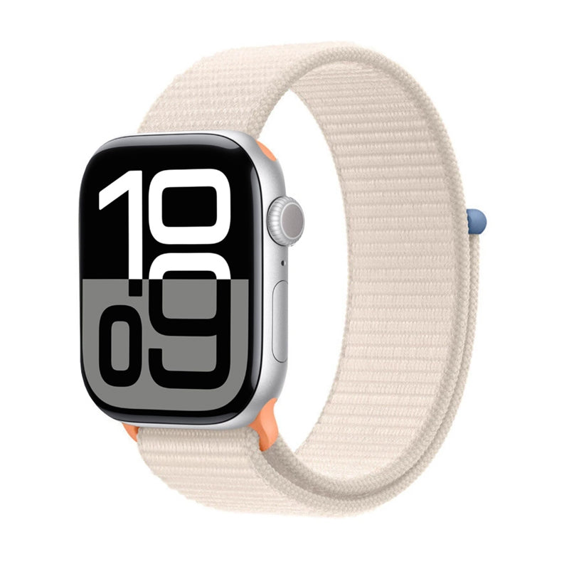 Crong Nylon – sportinis dirželis, skirtas „Apple Watch“ 38/40/41/42 mm (žvaigždžių šviesa)