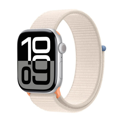 Crong Nylon – sportinis dirželis, skirtas „Apple Watch“ 38/40/41/42 mm (žvaigždžių šviesa)