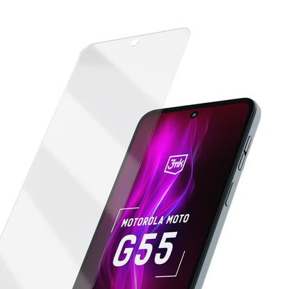 3mk FlexibleGlass - Hibridinis stiklas skirtas Motorola Moto G55 5G