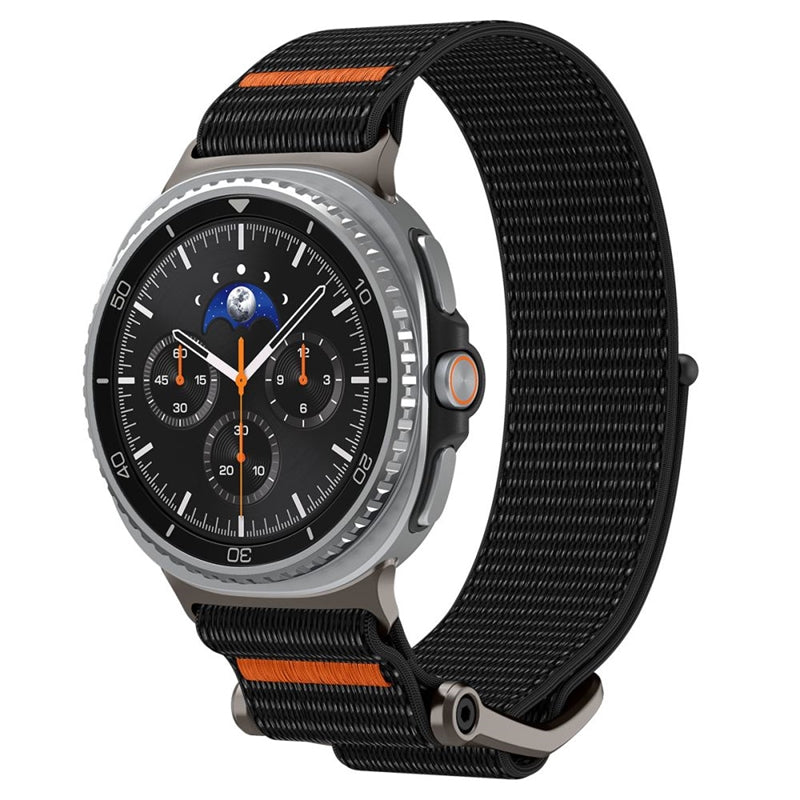 Spigen DuraPro Flex - Apyrankė skirta Samsung Galaxy Watch 8 / 8 Classic 40 / 44 / 46 mm (Juodos spalvos)