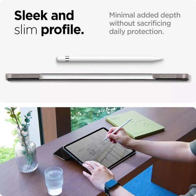 Spigen Smart Fold – dėklas, skirtas iPad Pro 11 colių (M4, 2024) (juodas)