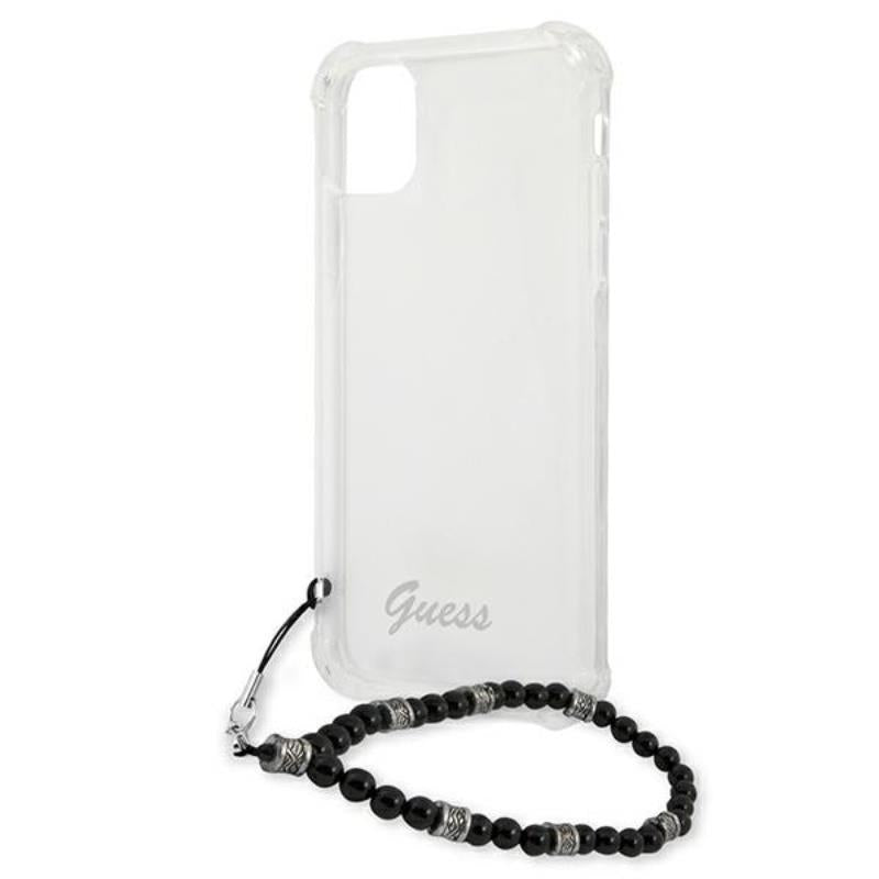 Guess Black Pearl Strap - iPhone 12 Pro Max dėklas (skaidrus)