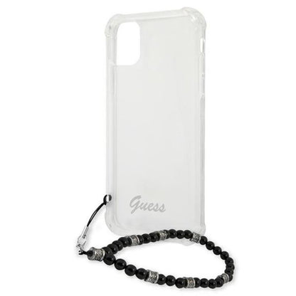 Guess Black Pearl Strap - iPhone 12 Pro Max dėklas (skaidrus)