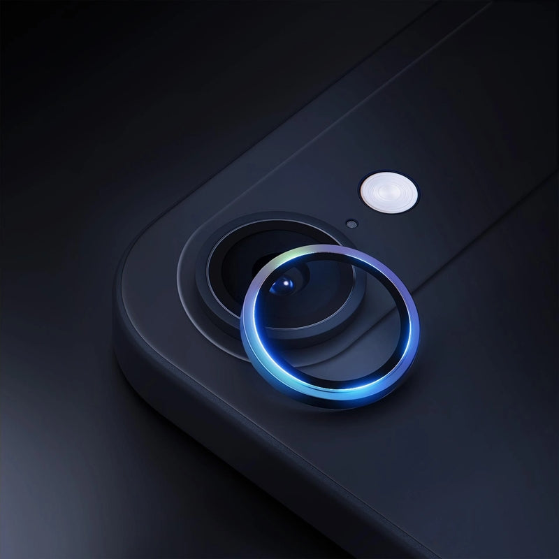 3mk Objektyvo apsauga Pro - Kameros objektyvo stiklas, skirtas iPhone Air (Vaivorykštė)