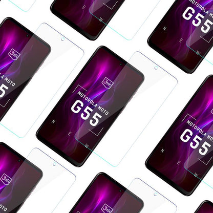 3mk FlexibleGlass - Hibridinis stiklas skirtas Motorola Moto G55 5G