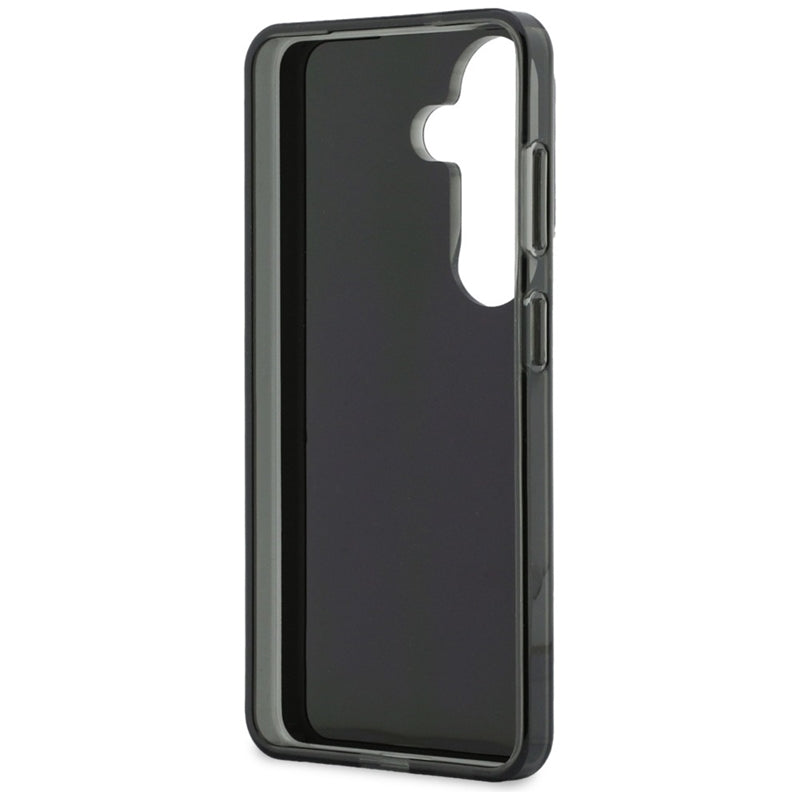 Guess IML Big Metal 4G Script – Samsung Galaxy S26 dėklas (juodas)