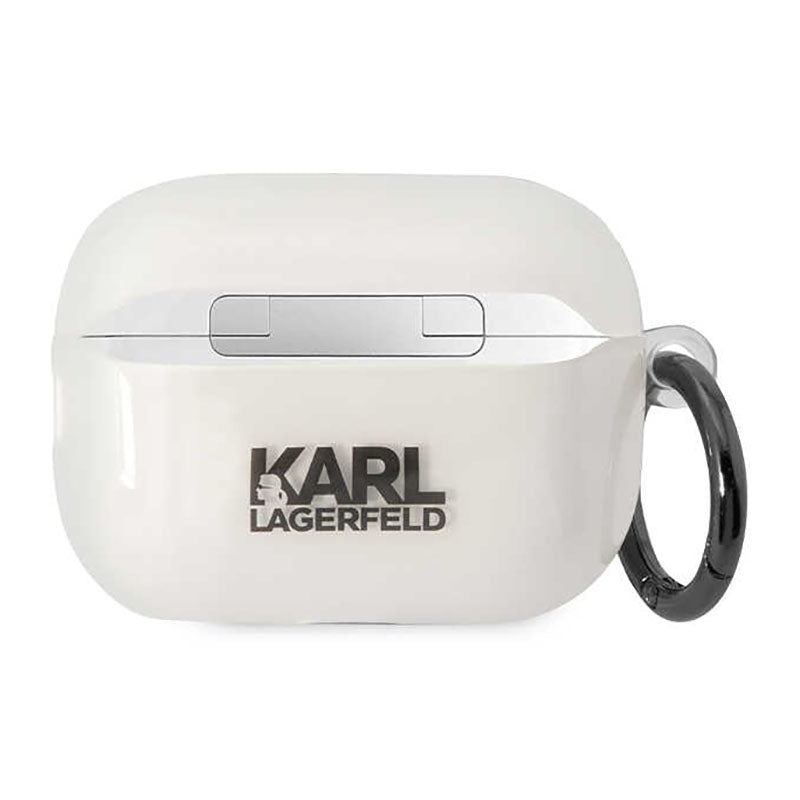 Karl Lagerfeld NFT Ikonik Choupette Head - Dėklas Apple AirPods Pro 2 (Skaidrus)
