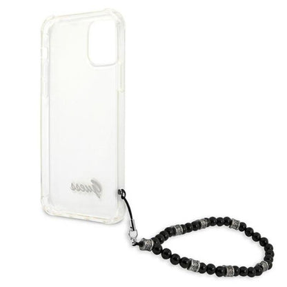 Guess Black Pearl Strap - iPhone 12 Pro Max dėklas (skaidrus)