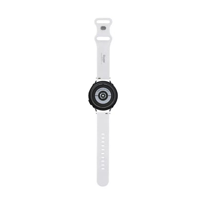Hello Kitty silikoniniai žymekliai „Graffiti“ – universalus 20 mm išmaniojo laikrodžio dirželis (rožinis)