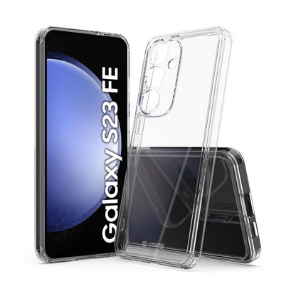 Crong Crystal Shield dėklas - Samsung Galaxy S23 FE dėklas (Skaidrus)