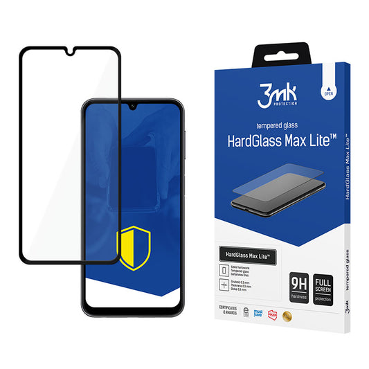 3mk HardGlass Max Lite – Grūdintas stiklas, skirtas „Samsung Galaxy A25 5G“ (juodas)
