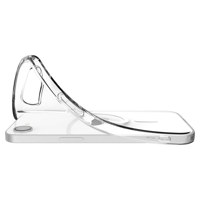 Spigen Liquid Crystal Mag MagSafe dėklas iPhone 17e / 16e (Skaidrus)