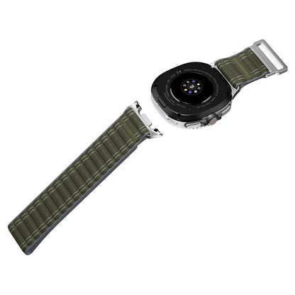 Spigen WBF0 Band - Žalias dirželis Samsung Galaxy Watch 8 / 8 Classic 40 / 44 / 46 mm