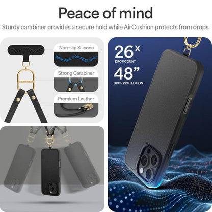 Spigen Cyrill Kajuk Classic Charm Mag MagSafe – dėklas, skirtas „iPhone 16 Pro Max“ (juodas)