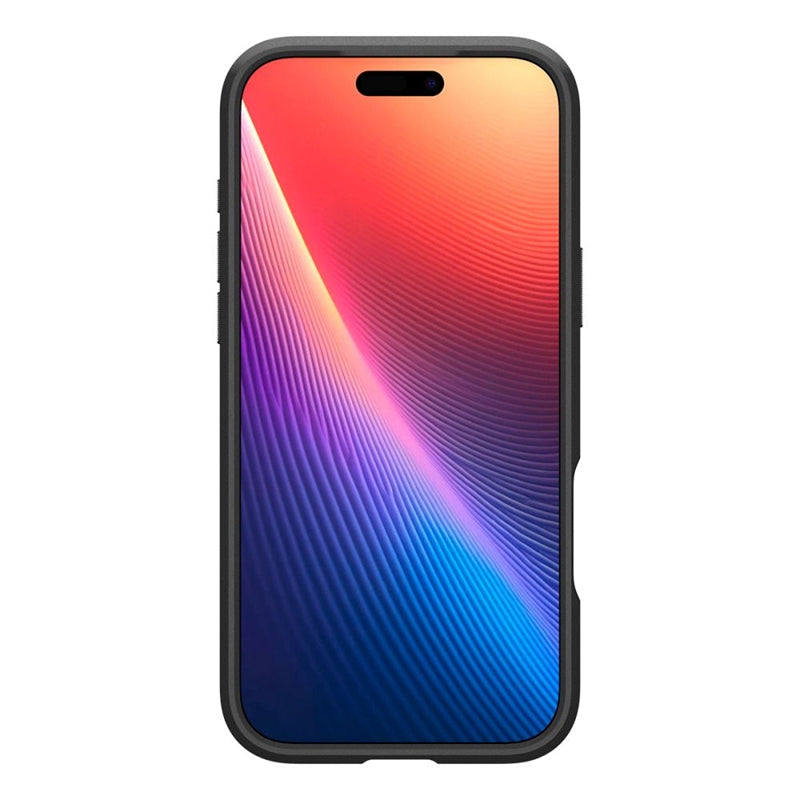 Spigen Optik Armor Mag MagSafe dėklas iPhone 17 Pro Max (Juodas)