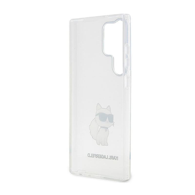 Karl Lagerfeld IML NFT Choupette - dėklas Samsung Galaxy S23 Ultra (skaidrus)